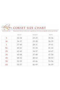 Lavish Rainbow Stars Lace-Up Corset Belt Cincher