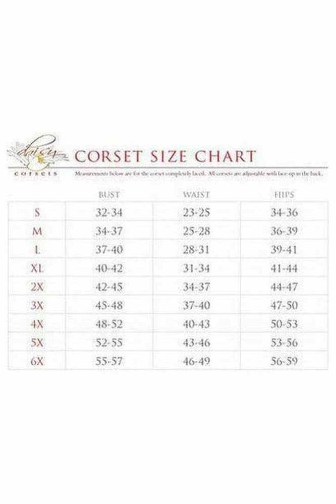 Lavish Red Patent Overbust Corset