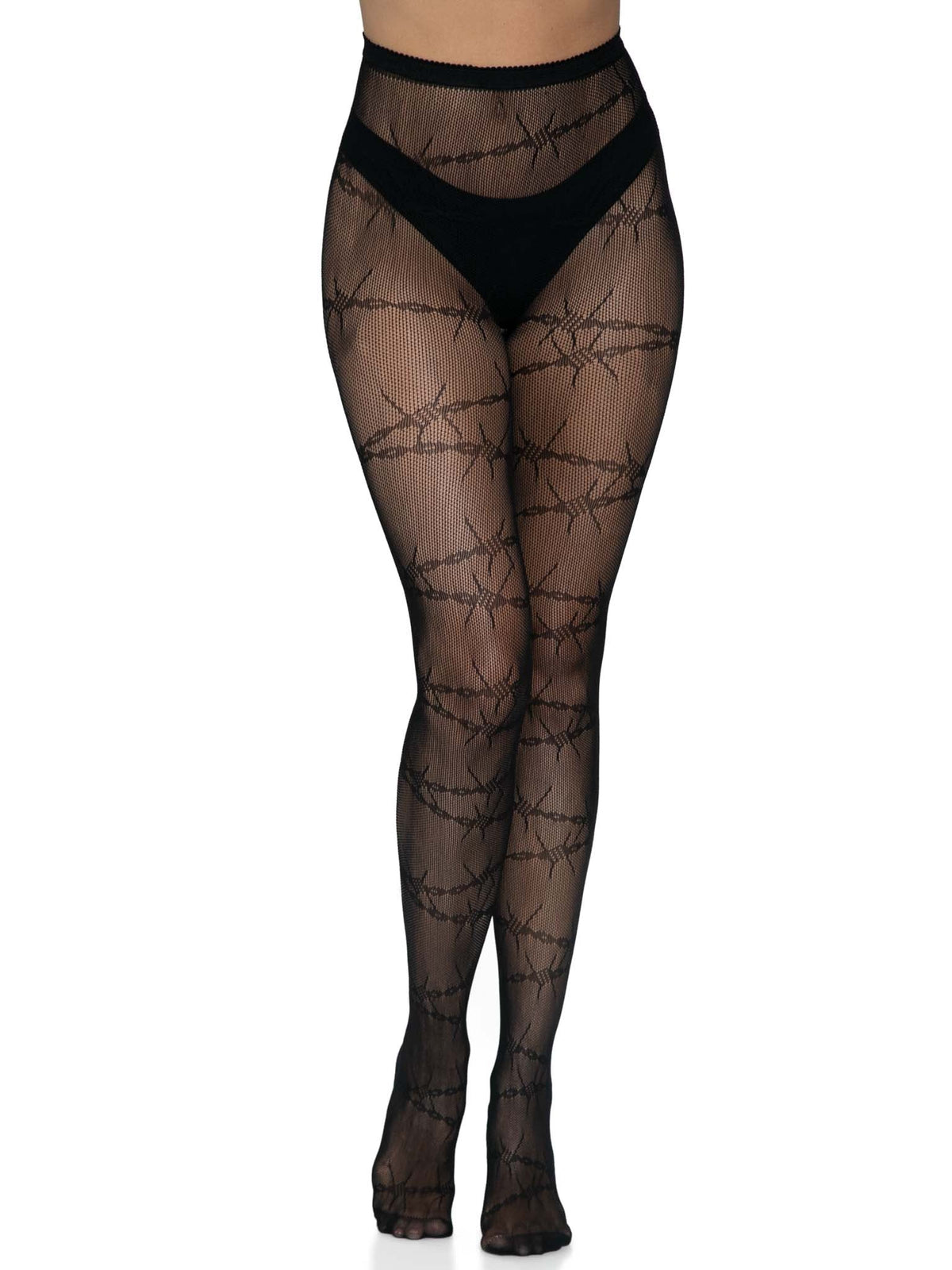 Barbed Wire Fishnet Tights - 9717      00122