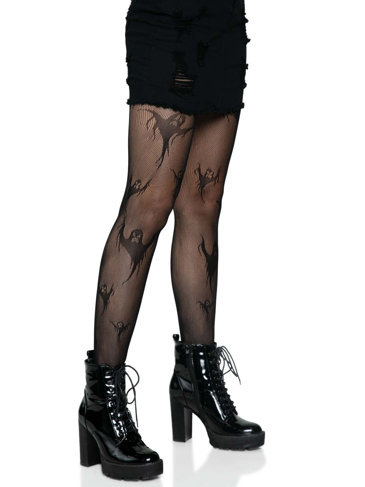 Get Ghosted Fishnet Tights - 9721      00122