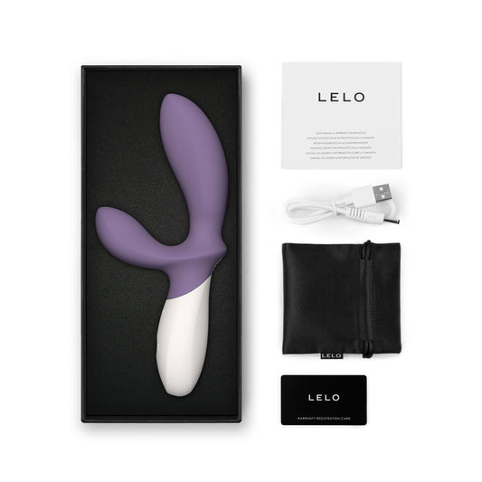 Lelo Loki Wave 2 Rechargeable Silicone Dual Stimulation Prostate Vibrator-Pinkfoxxx
