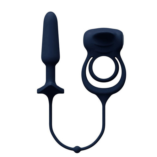 VEDO HUMPER RECHARG/ DUAL C-RING W/PLUG BLK - VIP2808