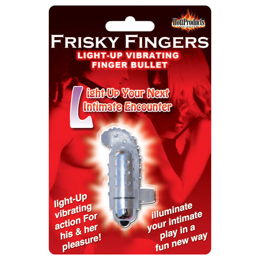 Light Up Frisky Finger - Clear.-Pinkfoxxx
