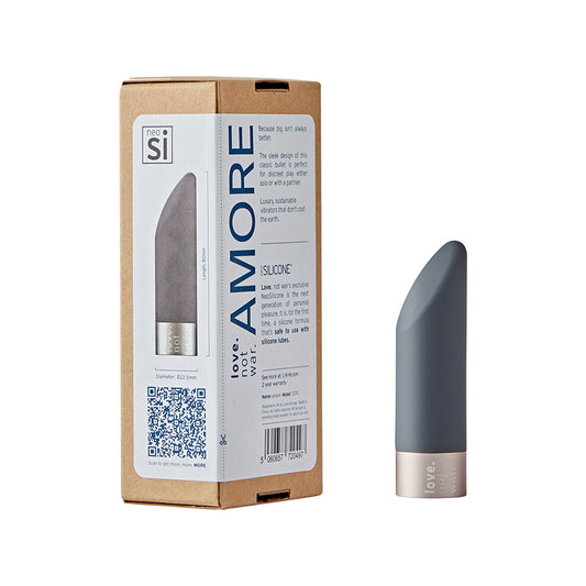 Love Not War Amore Head Grey-Pinkfoxxx