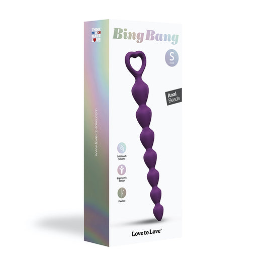 Love to Love Bing Bang Silicone Anal Beads-Pinkfoxxx