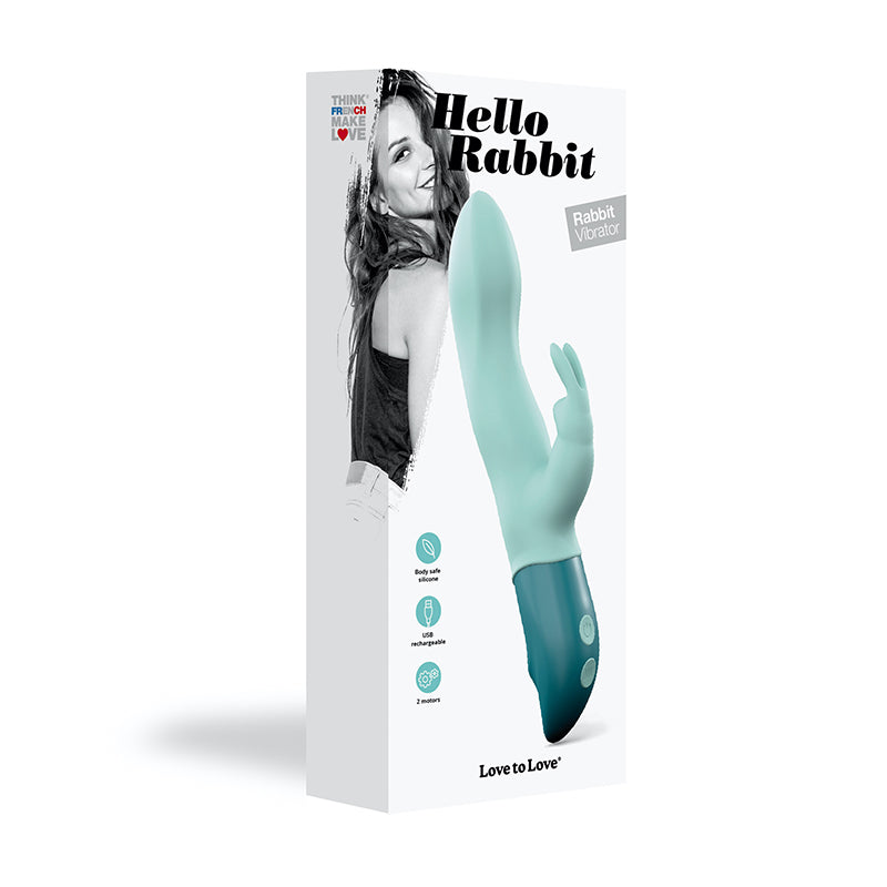 Love to Love Hello Rabbit Rechargeable Rabbit Vibrator-Pinkfoxxx