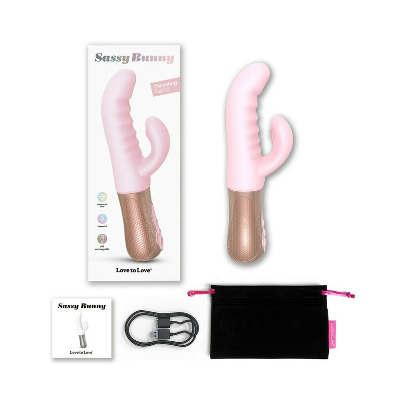 Love to Love Sassy Bunny Thrusting Rabbit-Pinkfoxxx
