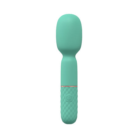 LoveLine Bella 10 Speed Vibrating Mini-Wand Silicone Rechargeable Waterproof-Pinkfoxxx