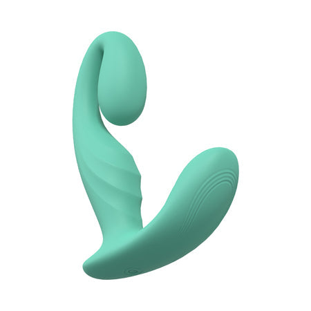 LoveLine Bliss 10 Speed Dual Motor Vibe Sealed Silicone Rechargeable Submersible-Pinkfoxxx