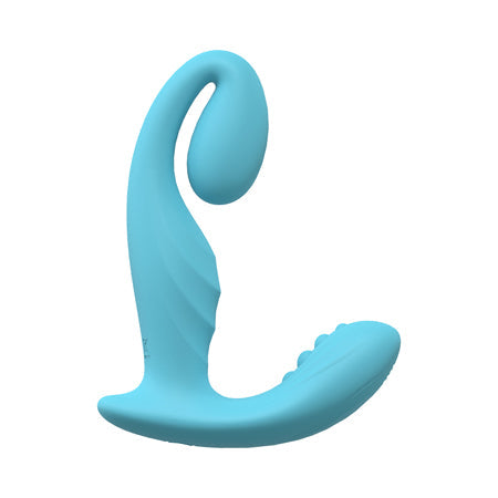 LoveLine Bliss 10 Speed Dual Motor Vibe Sealed Silicone Rechargeable Submersible-Pinkfoxxx