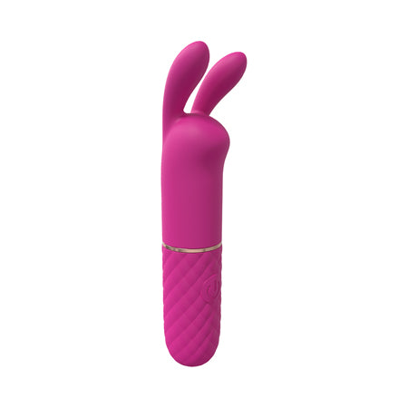 LoveLine Dona 10 Speed Vibrating Mini-Rabbit Silicone Rechargeable Waterproof-Pinkfoxxx