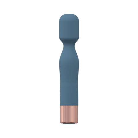 LoveLine Glamour 10 Speed Mini-Wand Silicone Rechargeable Waterproof-Pinkfoxxx