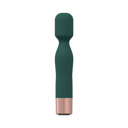 LoveLine Glamour 10 Speed Mini-Wand Silicone Rechargeable Waterproof-Pinkfoxxx