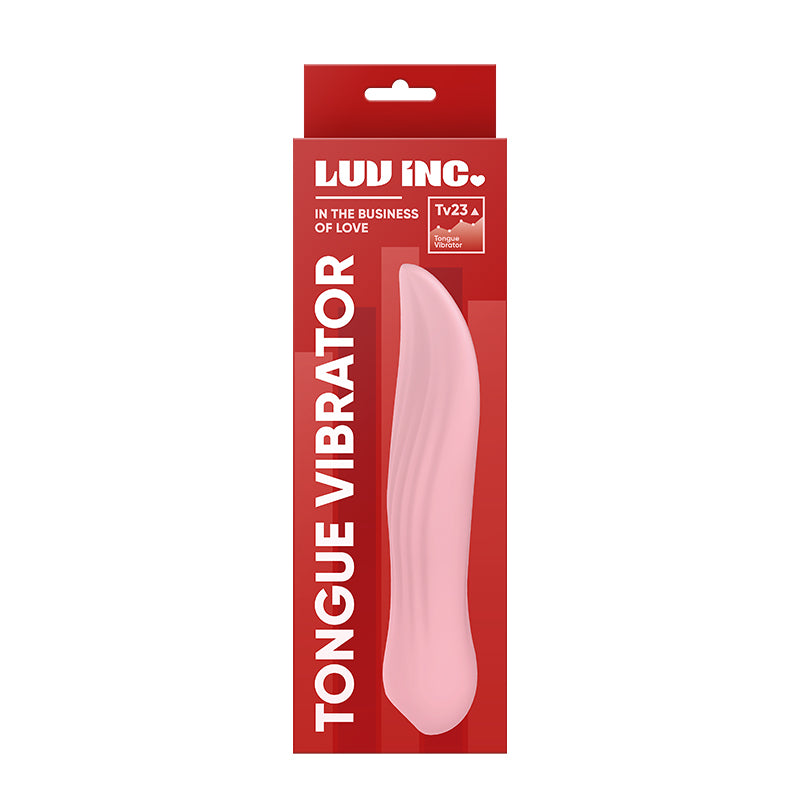 Luv Inc Tv23 Tongue Vibrator Rechargeable Silicone-Pinkfoxxx