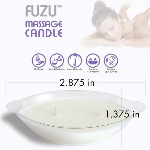 FUZU MASSAGE CANDLE LAVENDER MIST 4 OZ