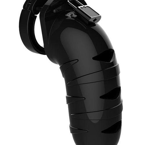 MANCAGE CHASTITY 5.5IN BLACK MODEL 05 - SHTMCG005BLK