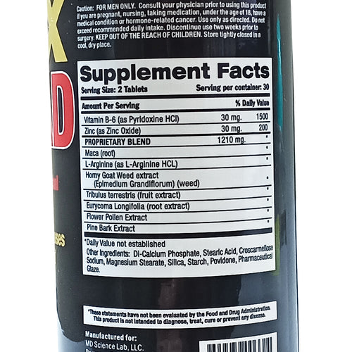 MAX LOAD 60PC BOTTLE - MDML60