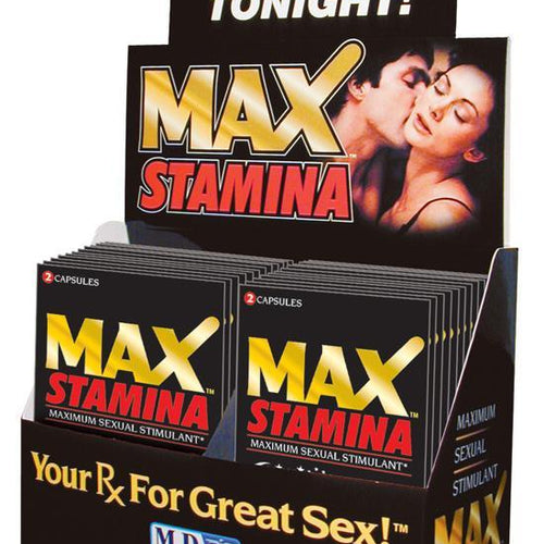 MAX STAMINA 24PC DISPLAY - MDMST2D