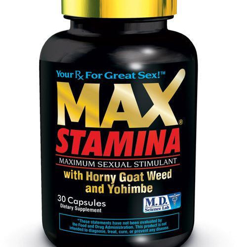 MAX STAMINA 30PC BOTTLE - MDMST30