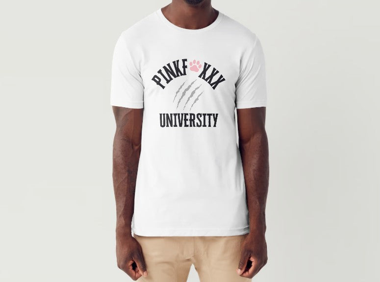 PINKFOXXX UNIVERSITY - Men's T-shirt