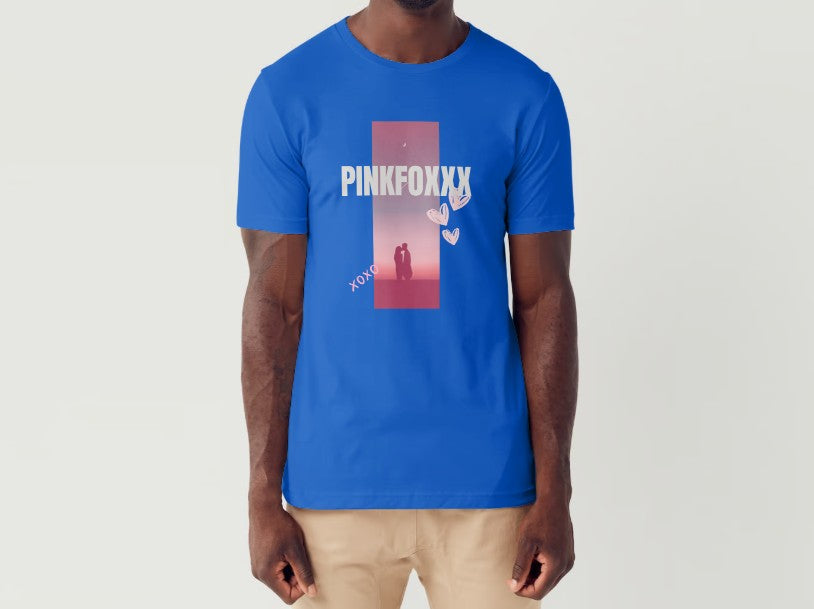 PINKFOXXX SUNSET - Men's T-shirt