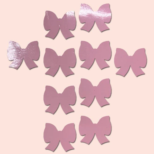 MINI BODY PASTIES 10PK FAUX PLEATHER PINK - PASMBOWPLBPK