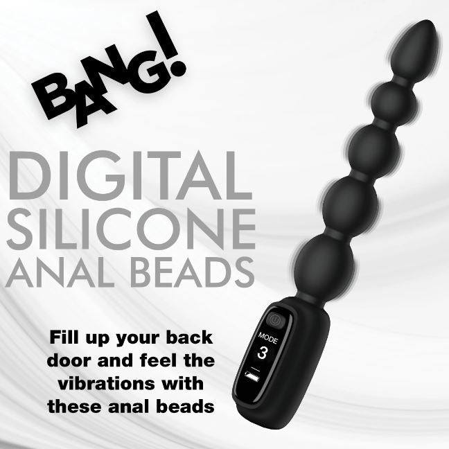 DIGITAL SILICONE ANAL BEADS - XRAH448