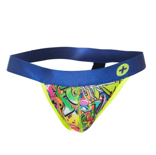 MALE BASICS HIPSTER JOCKSTRAP MOSAIC LARGE (HANGING ONLY) - MB205MOSCL