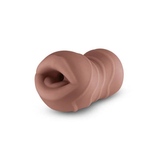 POCKET PALS MOUTH STROKER BROWN - NSN102023