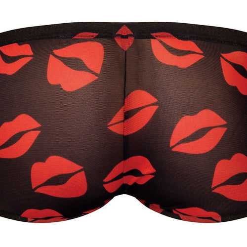 MINI SHORT SHEER LIPS BLACK MEDIUM - MP145232BKMD