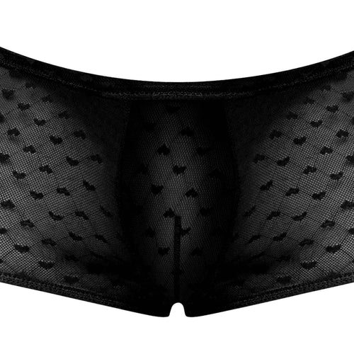 HEART BREAKER MINI SHORT BLACK XL - MP145279BKXL