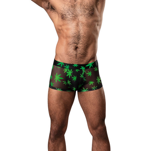 HAZY DAYZ POUCH SHORT POTLEAF SMALL - MP145294PLSL