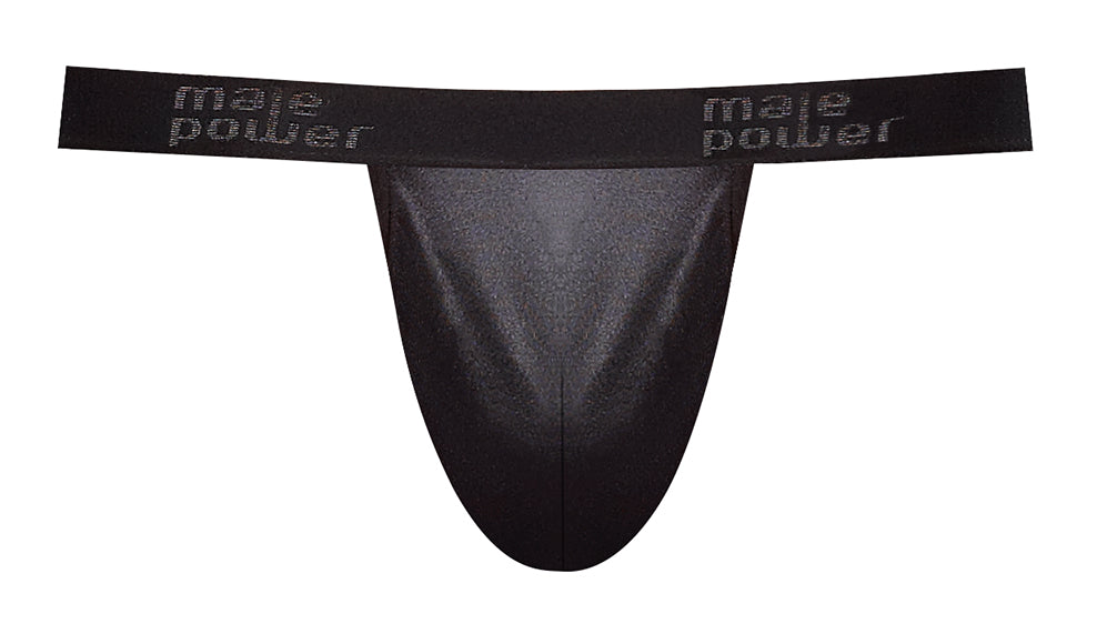 JOCK SATIN LYCRA BLACK SMALL/ MEDIUM - MP390076BKSM