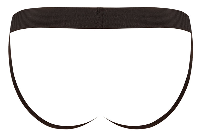 JOCK SATIN LYCRA BLACK SMALL/ MEDIUM - MP390076BKSM