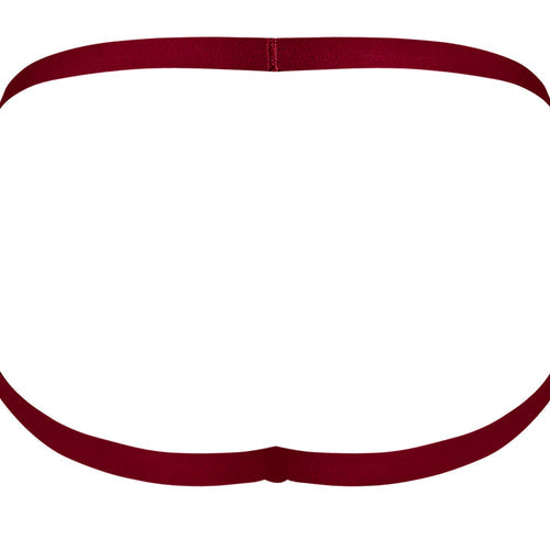 LUCIFER STRAPPY JOCK BURGUNDY L/XL - MP394289BNLX
