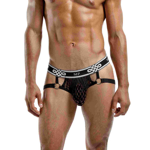 PEEP SHOW JOCK RING BLACK LARGE/ XL - MP398223BKLX