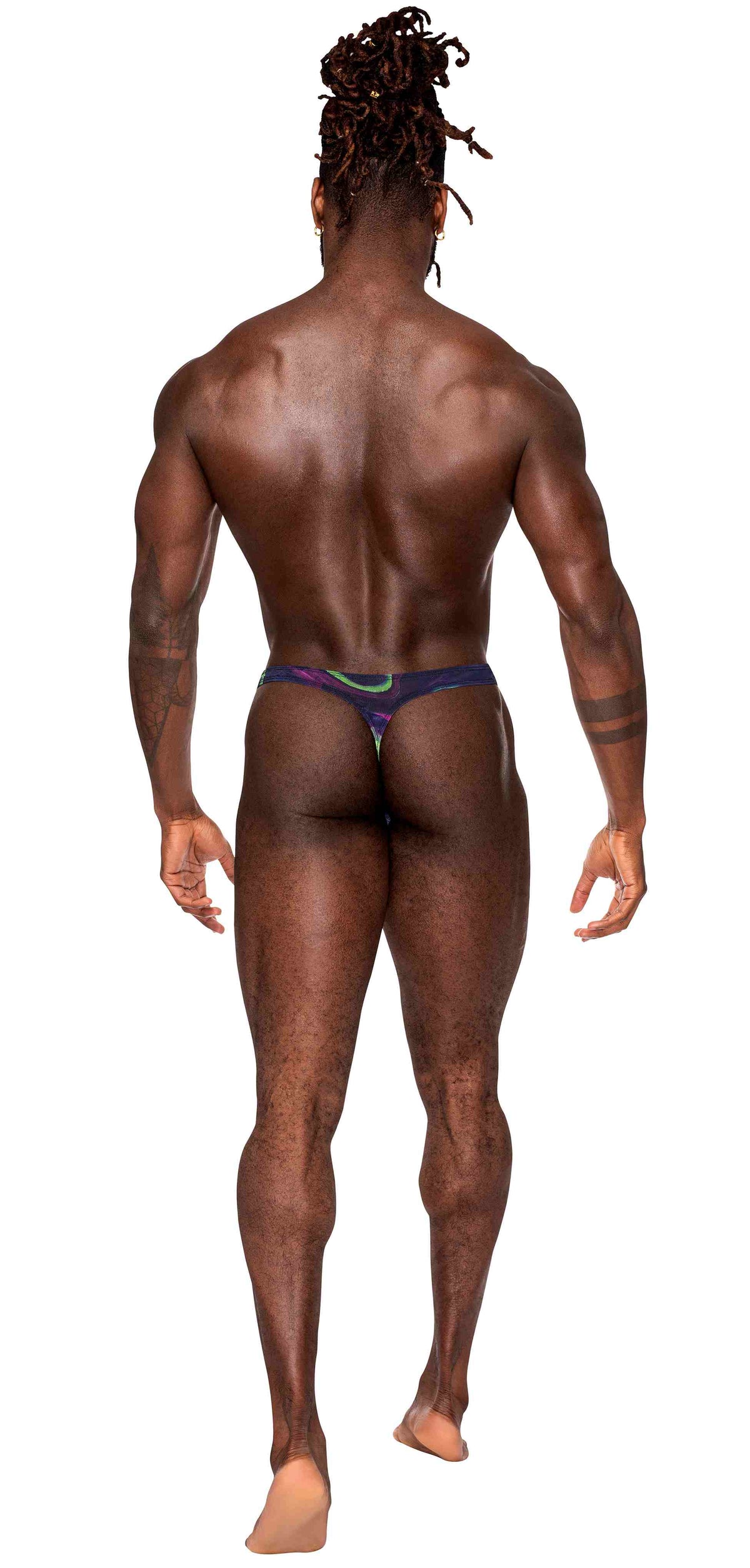 GALACTIC PRINT BONG THONG L/XL - MP442278PRLX
