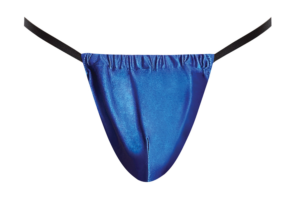 POSING STRAP SATIN LYCRA ROYAL BLUE O/S - MP450076RO1S