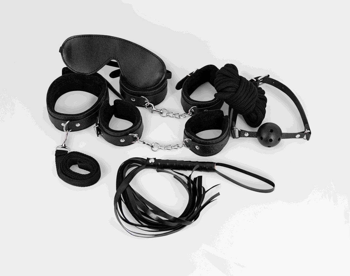 7 PACK LITE BONDAGE SET - MP800466BK1S