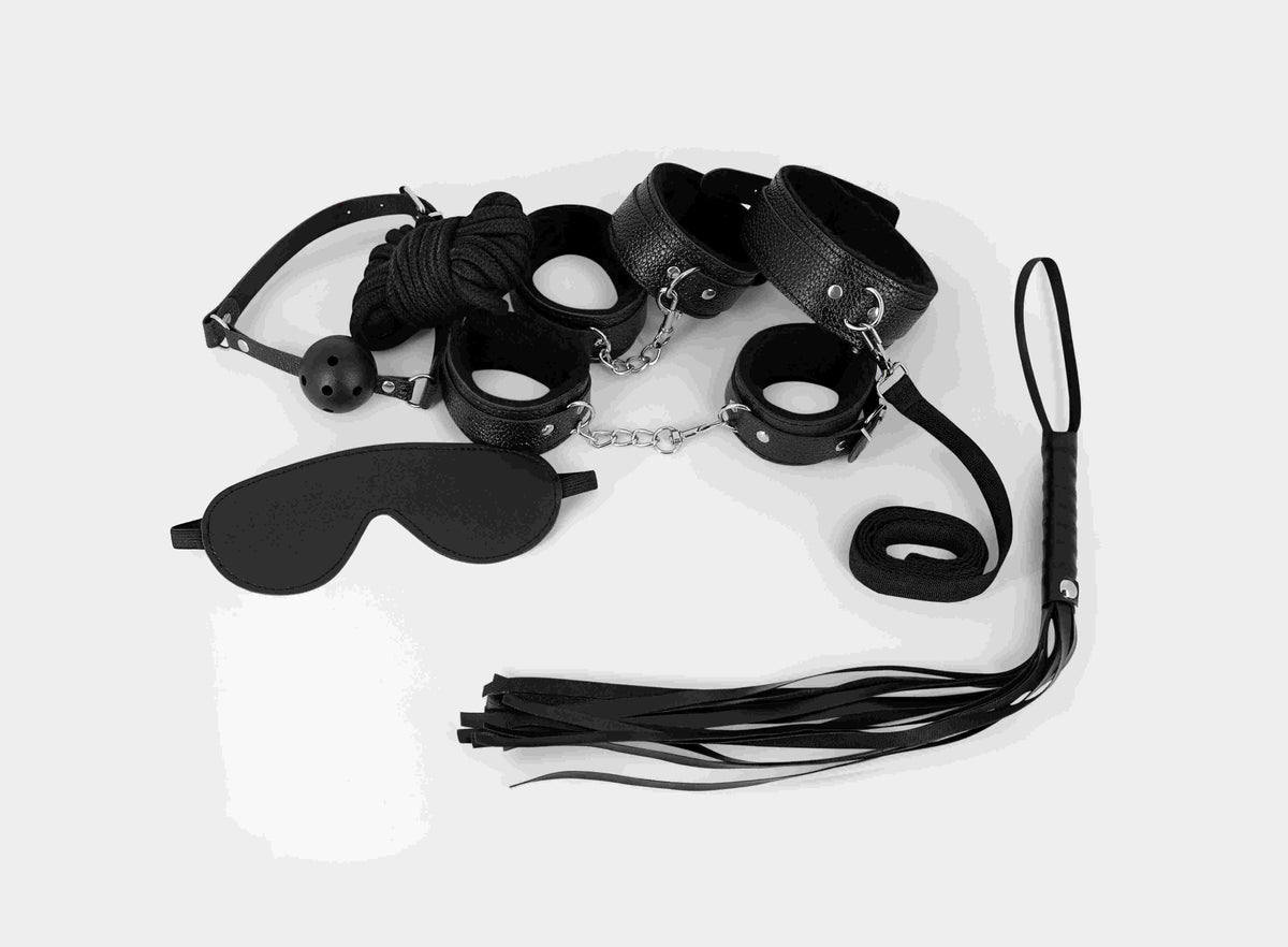 7 PACK LITE BONDAGE SET - MP800466BK1S
