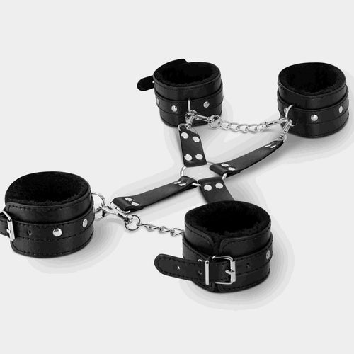 ALL 4'S FUZZY CUFF SET - MP801466BK1S