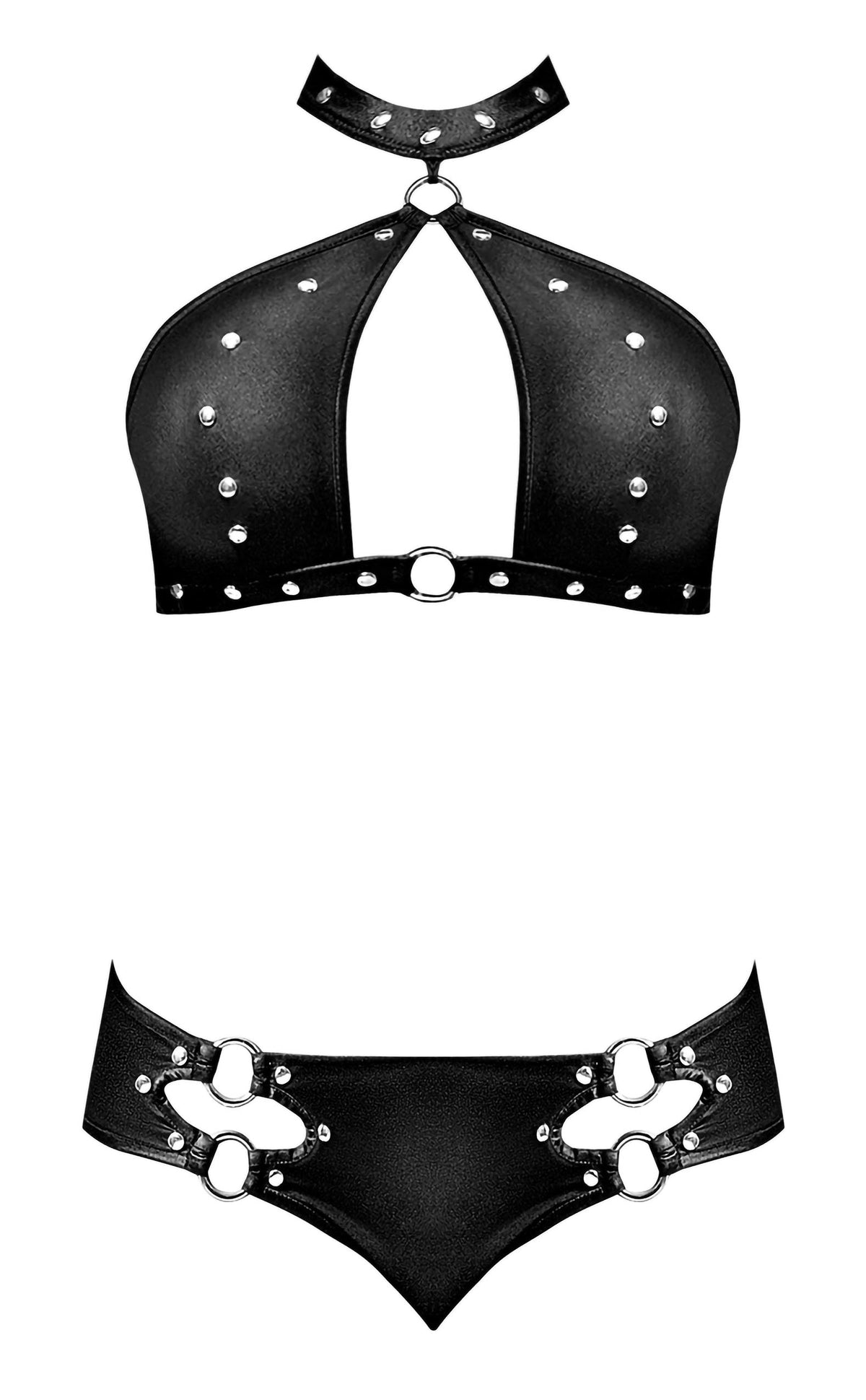 LUST FETISH JUNO BLACK L/XL - MPPAK244STLX