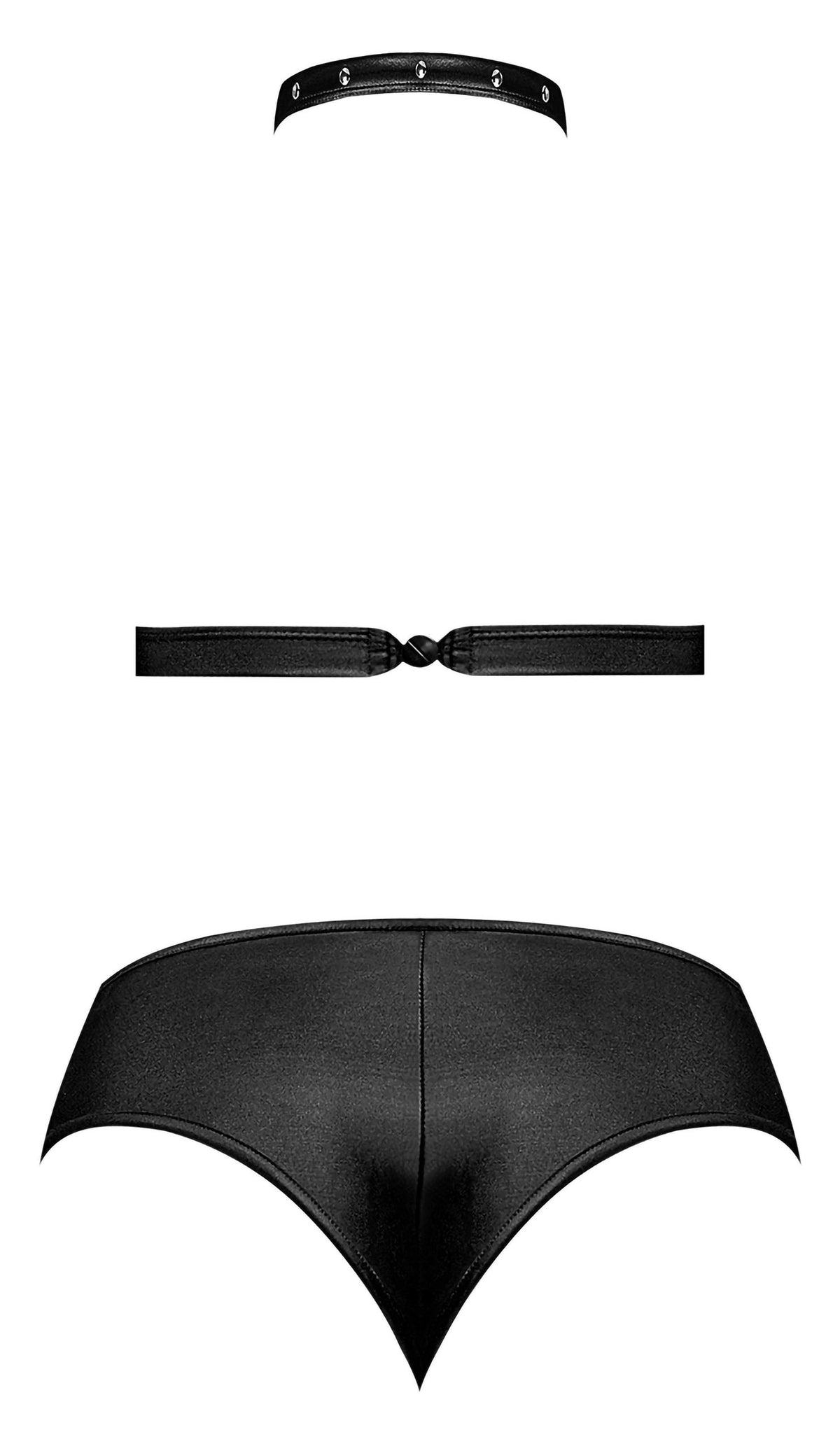 LUST FETISH JUNO BLACK L/XL - MPPAK244STLX