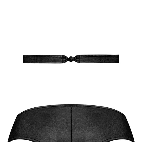 LUST FETISH JUNO BLACK L/XL - MPPAK244STLX