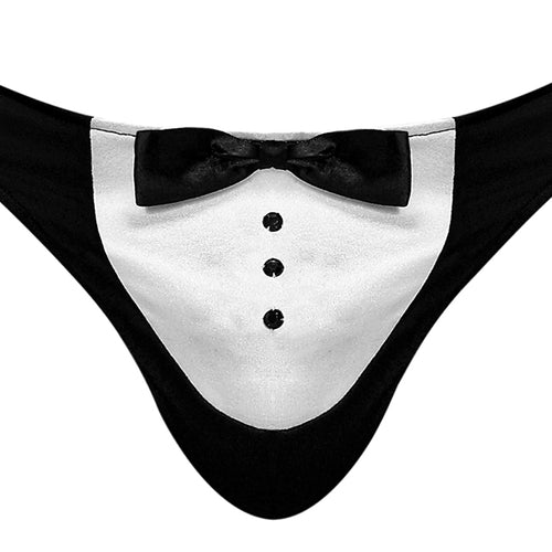 NOVELTY MAITRE D THONG BLACK O/S - MPPAK704