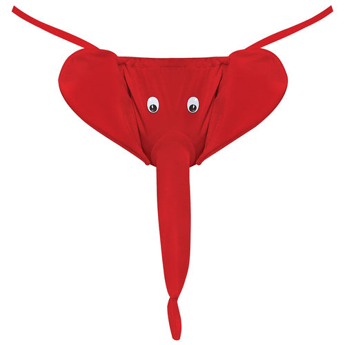 NOVELTY SQUEAKER ELEPHANT G-STRING O/S - MPPAK708