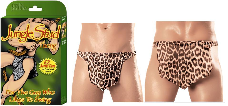 NOVELTY JUNGLE STUD LOIN CLOTH O/S - MPPAK717