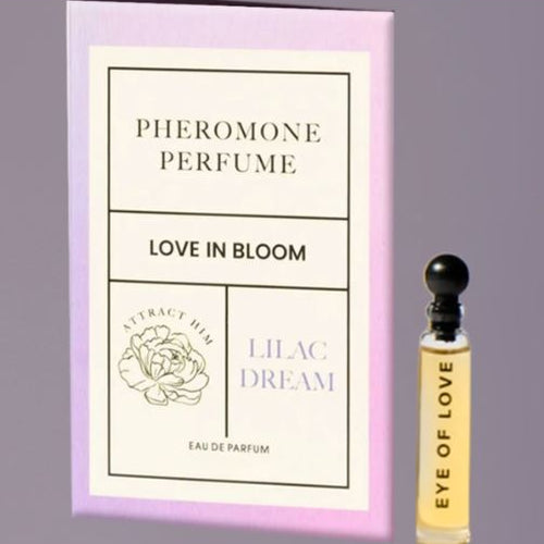 FLUTTER THONG 2PK LILAC/BLACK W/ LILAC DREAM PHEROMONE S/M