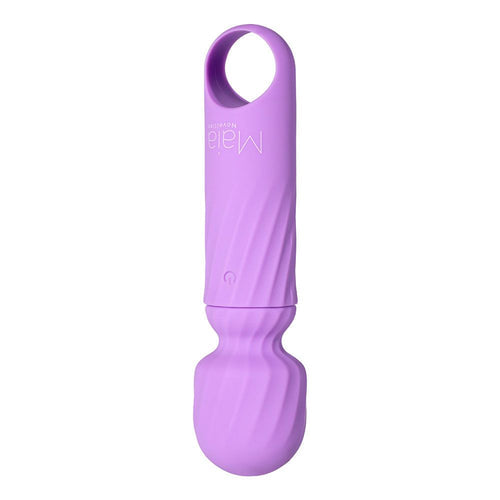 DOLLY PURPLE SILICONE MINI WAND RECHARGEABLE - MTAF004L3