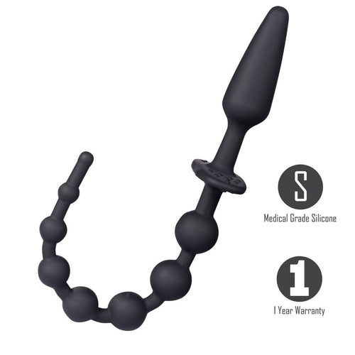 SORRA 2-ENDED ANAL BEADS & PLUG - MTAF005